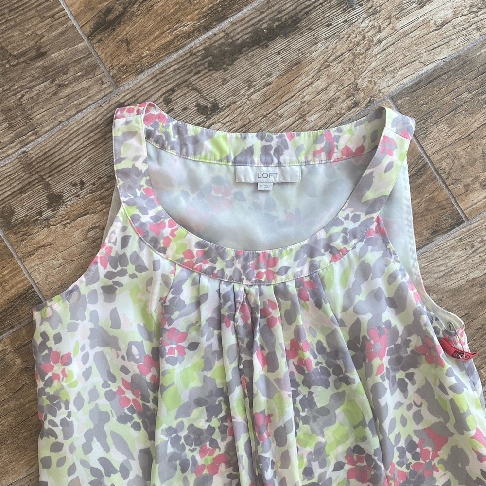 Ann Taylor Loft Multi Color Shell - image 1